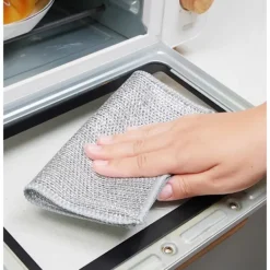 Best 10 st Multifunktionella Disktrasor av Ståltråd, Metallrengöringsduk för Vått och Torrt Single layer: 30CM X 30CM