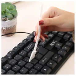 Outlet 7 st multifunktionella tangentbordsgap rengöringsborste, dörrhörn rengöringsborste, spår fönster rengöringsborste==