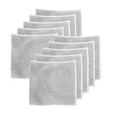 Outlet 10 st multifunktionella tråddisktrasor för vått och torrt, gjutjärnsrengörare disktrasor, 100% nya