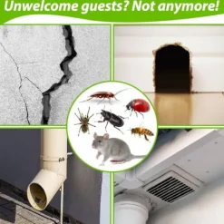 4 st Mus Stålull, 0000 Fin Stålull för Kontroll av Musull för Tätning