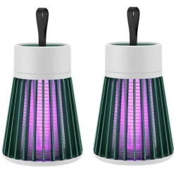 Best 2 st Myggdödare USB-laddning Vattentät Lämplig för Hem A [DB]