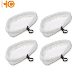 Outlet 8 st Ångmopp Ersättningsdukar, Tvättsbara Mikrofiber Ångmopp