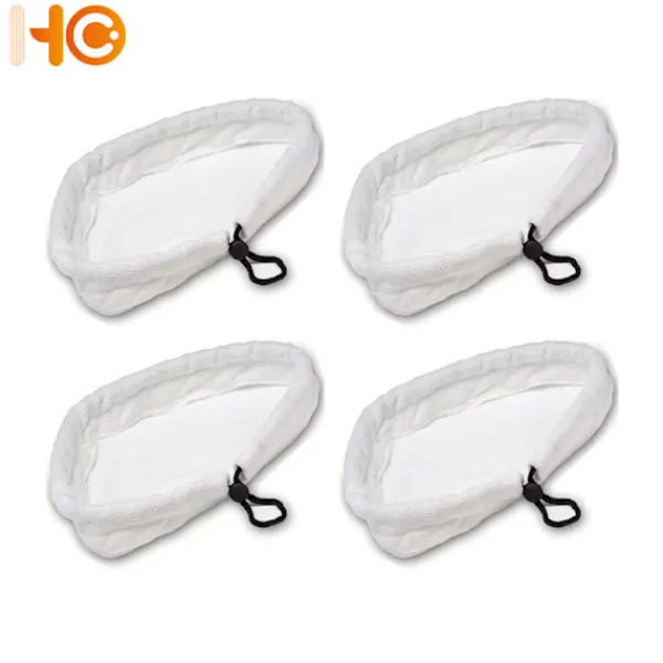 Outlet 8 st Ångmopp Ersättningsdukar, Tvättsbara Mikrofiber Ångmopp