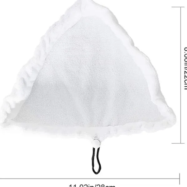 Outlet 8 st Ångmopp Ersättningsdukar, Tvättsbara Mikrofiber Ångmopp