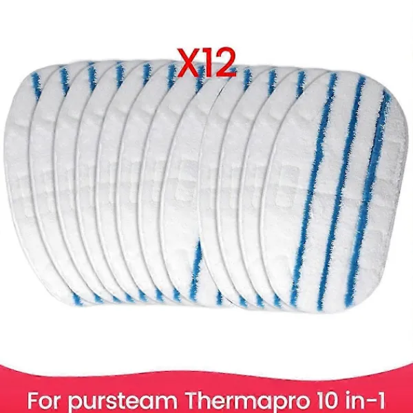Hot 12 st Ångmoppdukar för Easyfix Sc2 Sc3 Sc4 Sc5