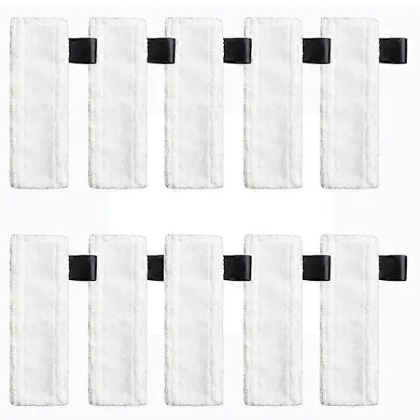 Hot 10 st Ångmoppdukar för Kärcher Easyfix SC2 SC3 SC4 SC5 Ångrengörare Ersättning Mikrofibergolv