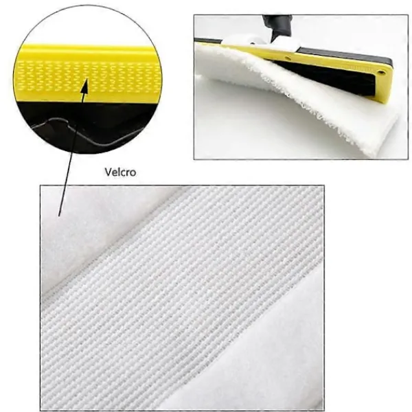 Hot 10 st Ångmoppdukar för Kärcher Easyfix SC2 SC3 SC4 SC5 Ångrengörare Ersättning Mikrofibergolv