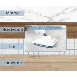 Online 4 st ångmoppdynor kompatibla med Vax ångmoppar S85-CM S86-SF-CC S86-SF-C och fler, mikrofibermopprengöringspads ersättningsmoppdyna