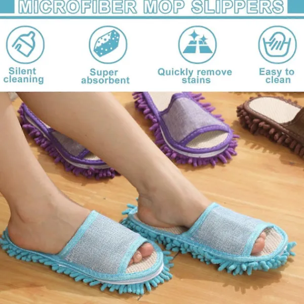 Best 4 st Ångrengöringsmaskin Pad Mikrofiber Tvättbar Stark Vattenabsorption Snabbtorkande Moppdynor för Vileda