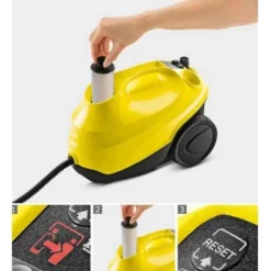 New 5 st Ångtvätt Avkalkningspatron & Moppdynsats Kompatibel med Kärcher SC2 SC3 Serien Ångmopp As Shown