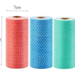 New 50 st Non-woven engångsrengöringsdukar för kök - Gröna