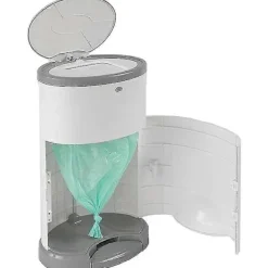 Sale Fww 3 st Påfyllningspaket Biologiskt Nedbrytbara Blöjpåsar för 16l Soptunna Ersättningsfoder Sopsäck för Hem och Kök