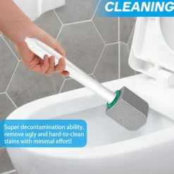 Online 10 st Pimpsten Toalettrengörare med Extra Långt Handtag, för Rengöring av Kalkavlagringar Kök Badrum