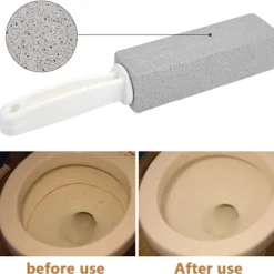 New 4 st pimpsten toalettstädare med handtag - toalett pimpsten