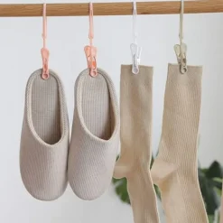 Best 12 st Plast Klädnypor Handduksklämma Torkning Klädförvaring