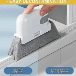 Outlet 2 st Praktisk Återanvändbar Fönsterrengöringsborste Handhållen Hållbar Magisk Fönsterputs