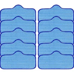 New 10 st Premium Mikrofiberdukar, för Dupray Neat Ångmopp, Slitstarka, Återanvändbara och Maskintvättbara