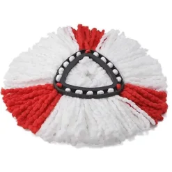 2 st; Röd 1/3/4/6 st Kompatibel med Vileda/O-Cedar Mikrofibermopp Tillbehör, Mopp för golvrengöring