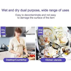 Hot 10 st rengöringshanddukar glashandduk trasor absorberande skursvamp köksbordstrasa fiskfjällsduk (30*30cm)