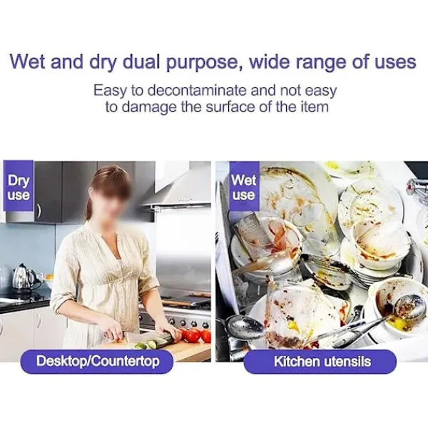 Hot 10 st rengöringshanddukar glashandduk trasor absorberande skursvamp köksbordstrasa fiskfjällsduk (30*30cm)