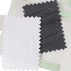 Discount 10 st Silver Polishing Cleaning Cloth Håller Smycken Rena Och Blanka Gröna