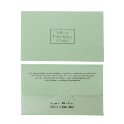 Discount 10 st Silver Polishing Cleaning Cloth Håller Smycken Rena Och Blanka Gröna