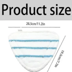 Hot FMYSJ 4 st Silvercrest Lidl Universal Ångmoppskydd Tillbehör För Ångrengörare (FMY)