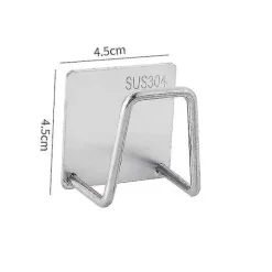 Discount 4 st självhäftande diskbänkshållare, svamphållare