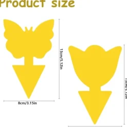 Sale ShineX 100 st självhäftande flugfällor insektfälla