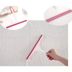 New 3 st Skrapa Duschskrapa för Glasdörrar Fönsterskrapor Duschskrapa för Kakel Duschväggar för Badrumsglas