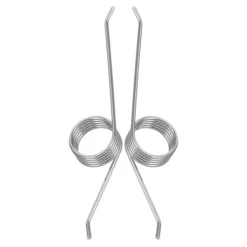 New 2 st Skräpkorg Lock Fjäder Små Fjädrar Ersättningslock Fjäder Skräpkorg Torsionsfjäder Ersättningsfjäder Kompatibel med Reparation 3.30X0.60X0.30CM | Fyndiq Silver