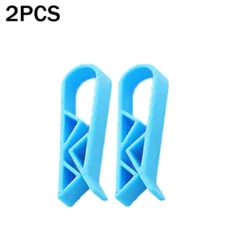 Sale 10 st Skräppåse Fixeringsklämma Anti-halk Plast Soptunnaklämma Kök Badrum Hushållsverktyg (FMY) Blue 2Pcs