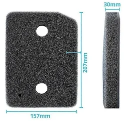 Online 8 st Skumfilter för torktumlare 9164761 Värmepumpstorktumlare, Svampfiltermatta Kondensortorktumlare L JN