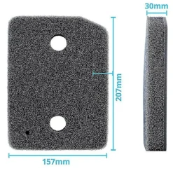 Hot 8 st Skumfilter för torktumlare för 9164761 Torktumlare Värmepumpstorktumlare, svampfiltermatta Kondenserad torktumlare L