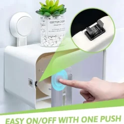 New 4 st Slitstarka Lås för Soptunnalock Kompatibla med Brabantia Soptunnor Vattentätt Touch Top Lock La[D]