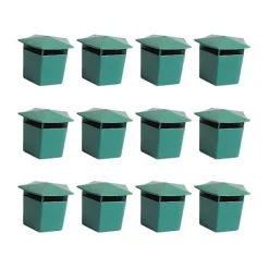 New 12 st Snigelfällor Ekologiska kompatibla med att Fånga Sniglar Snigelfångare Säker kompatibel med Barn och Husdjur