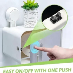 Online 4 st Soptunne Lock Lås Kompatibla med Brabantia Hållbara Vattentäta Touch Top Soptunnor