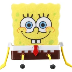 Outlet 1 st Söt svamphållare med 1 st SvampBob kökssvamp, köksrengöringssvamp, diskbänkssvamphållare