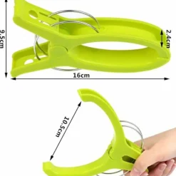 Discount 10 st Stora Strandhandduksklämmor för Solstol Stora Klädnypor Chunky Stift för Handduk, Täcken, Badlakan, Filt, Kläder, Slitstarka Klämmor