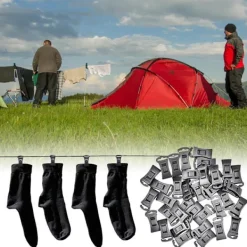 Discount 40 st strumpor clips för tvättmaskin och torktumlare, strumpor med strumpor clip direkt i lådan Multi, för torkning och förvaring av parade strumpor | Fyndiq