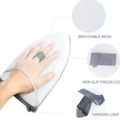 2 st strykjärnshandskar för klädångare, vattentäta och ångbeständiga handskar,