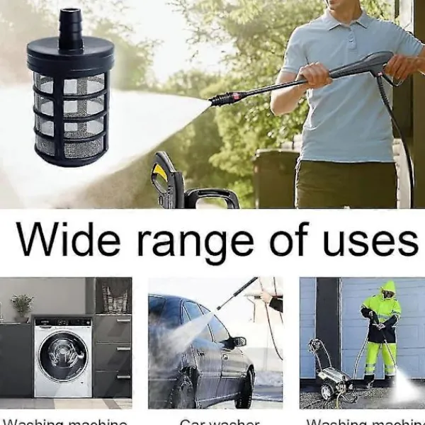 New 2 st Sugslangsfilter Vattenpumps Sugfilter Vattensugfilter Dru För Högtryckstvätt