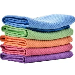 Online 5 st superabsorberande fiskfjälldukar i mikrofiber för polering och rengöring