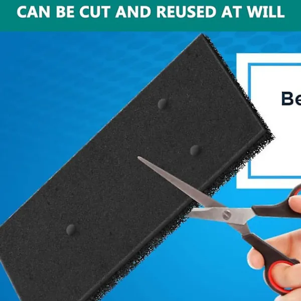 Outlet 4 st svampfilter för Whirlpool, torktumlarfiltermatta 481010716911 23*11,5cm