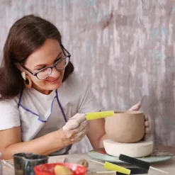 4 st Svampstav Keramiksvampar Keramikverktyg Gradreparation