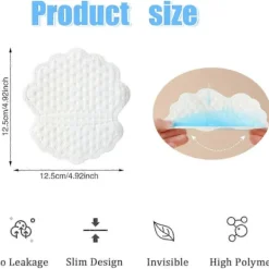 Hot 50 st Svettabsorberande Underarmsinlägg, Stora Självhäftande Armhålsskydd