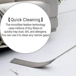 New 4 st teleskopiska dammborttagningsverktyg eller borste med 2 tygöverdrag i mikrofiber, handdammsugare, tvättbar, teleskopisk dammsamlare för hushållsbruk | Fyndiq