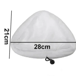 Hot 6 st Återanvändbara Mikrofiber H2O Ångmopp Ersättningsdynor Tillbehör Ångmopp Rengöringsduk, SD