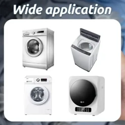 Outlet 4 st Återanvändbara Tvättbollar Tvättskrubbningsbollar för Tvätt, Silikon Ångkokare Torkbollar Tvättmaskinsbollar Tvättboll White