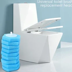 Online unbranded 32 st Toalettborste Ersättning, Toalett Rengöring Ersättning, Engångs Toalettborste Huvud, Toalettborste
